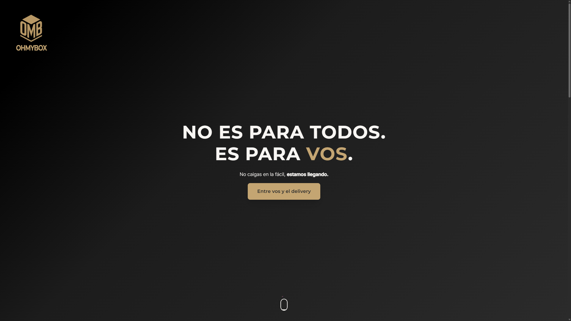 Imagen del proyecto OhMyBox Landing